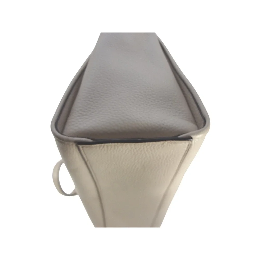 Kate Spade North Court Anton Medium Satchel Bag Ivory Pebble‎ Leather